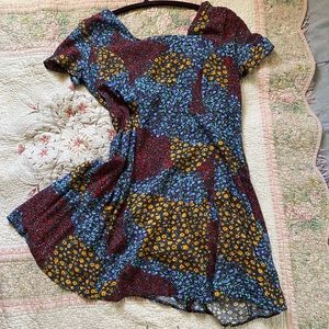 Topshop floral dress.